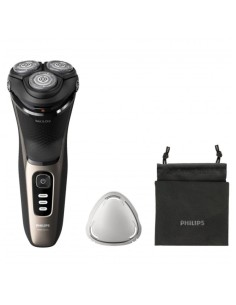 Afeitadora eléctrica Philips Shaver 3000 Series S3242/12 Negro/Oro sec