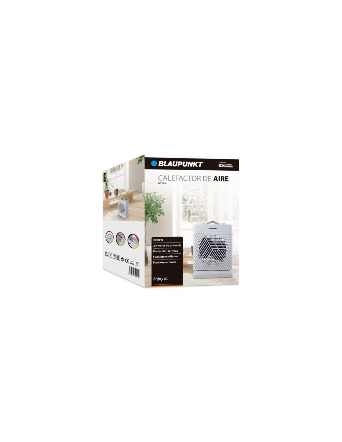 Calefactor Blaupunkt BP1014, 2000W en Logroño