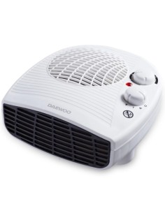 Calefactor termoventilador Daewoo DW9514, 2000W, termostato regulable