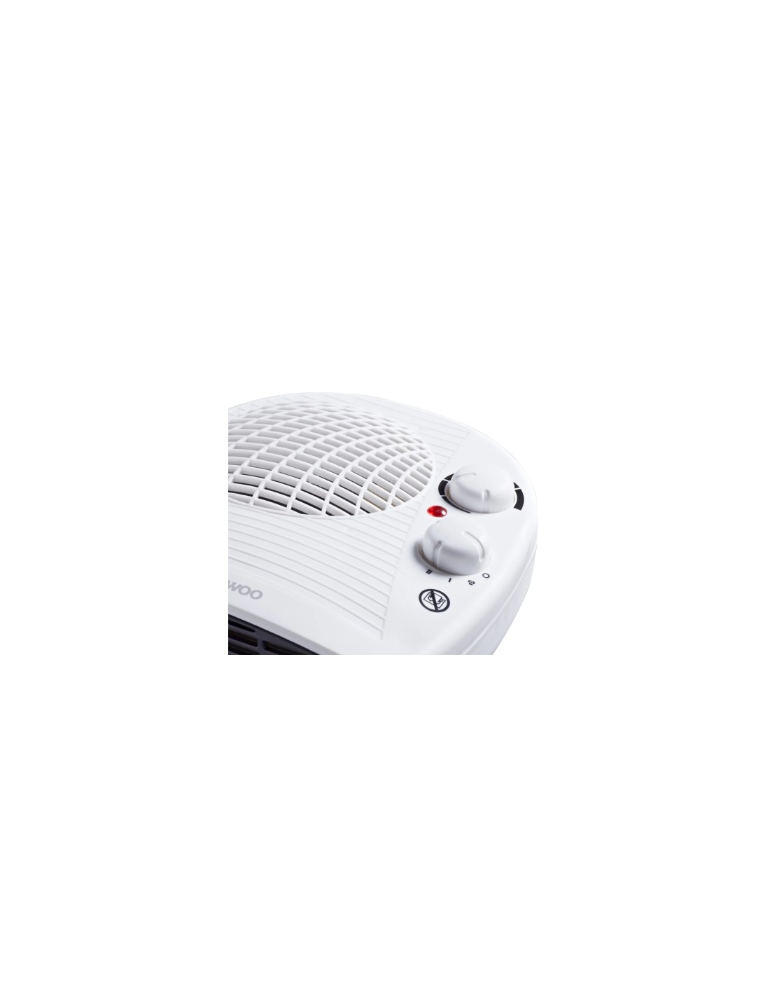 Calefactor termoventilador Daewoo DW9514, 2000W, termostato regulable