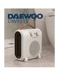 Calefactor termoventilador Daewoo DW9515, 2000W, termostato regulable 2