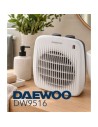 Calefactor termoventilador Daewoo DW9516, 2000W, termostato regulable