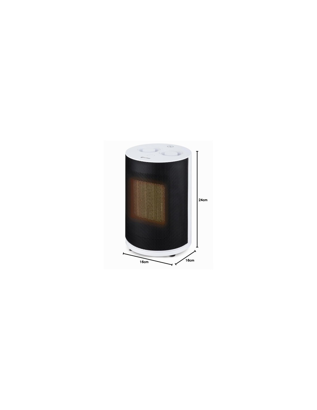 Calefactor Grunkel CAL-CE1800, 1800W, termostato regulable en Logroño