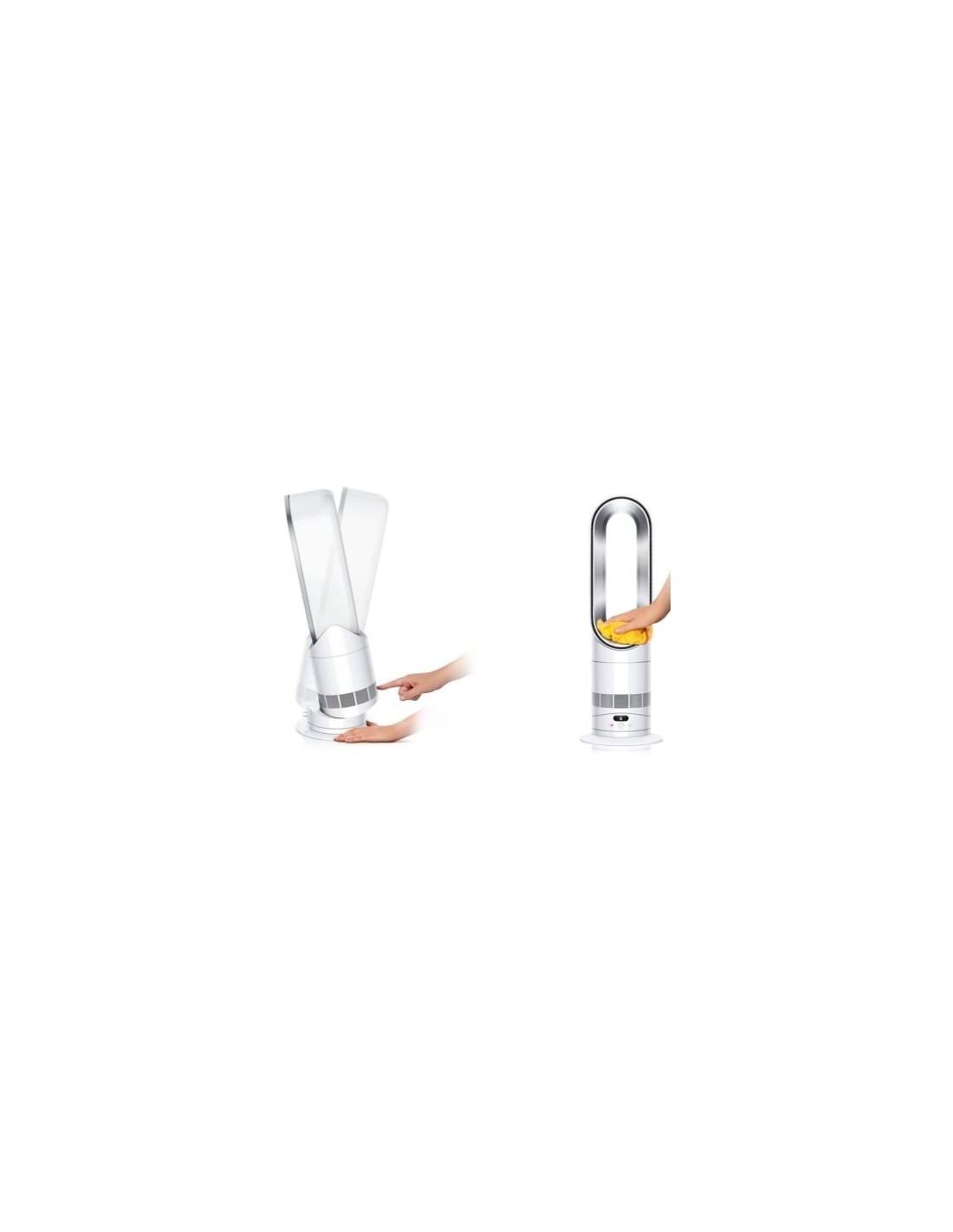Calefactor Dyson Hot+Cool HF1 Remote Link Pre-heat, 2250W, termostato 