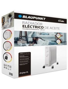 Radiador de aceite Blaupunkt BP1017, 2000W, 9 elementos caloríficos 2