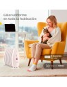 Radiador de aceite Grunkel RACP-100D, 3 potencias, 1000W, 9 elementos