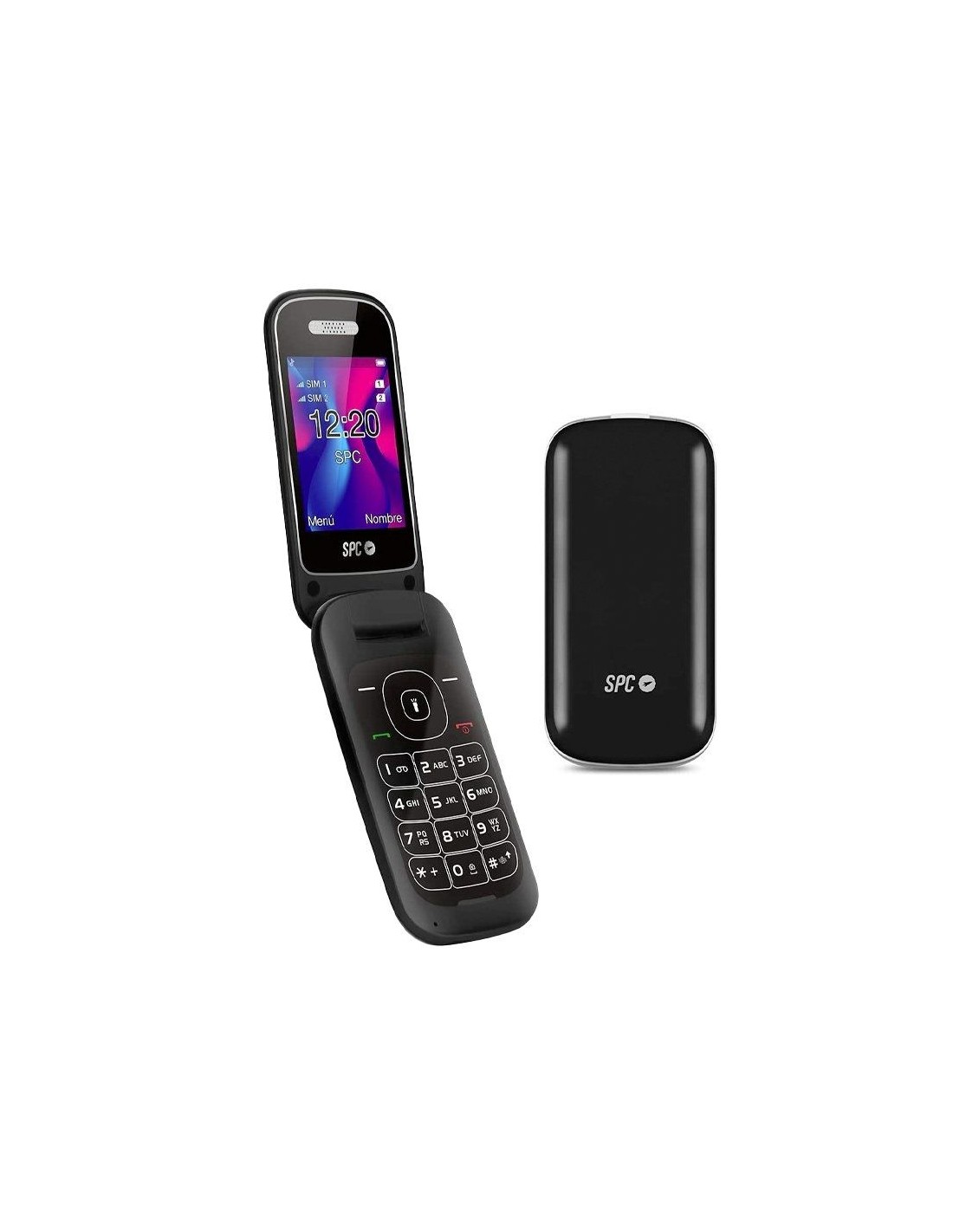 Teléfono Móvil SPC Velvet/ Negro