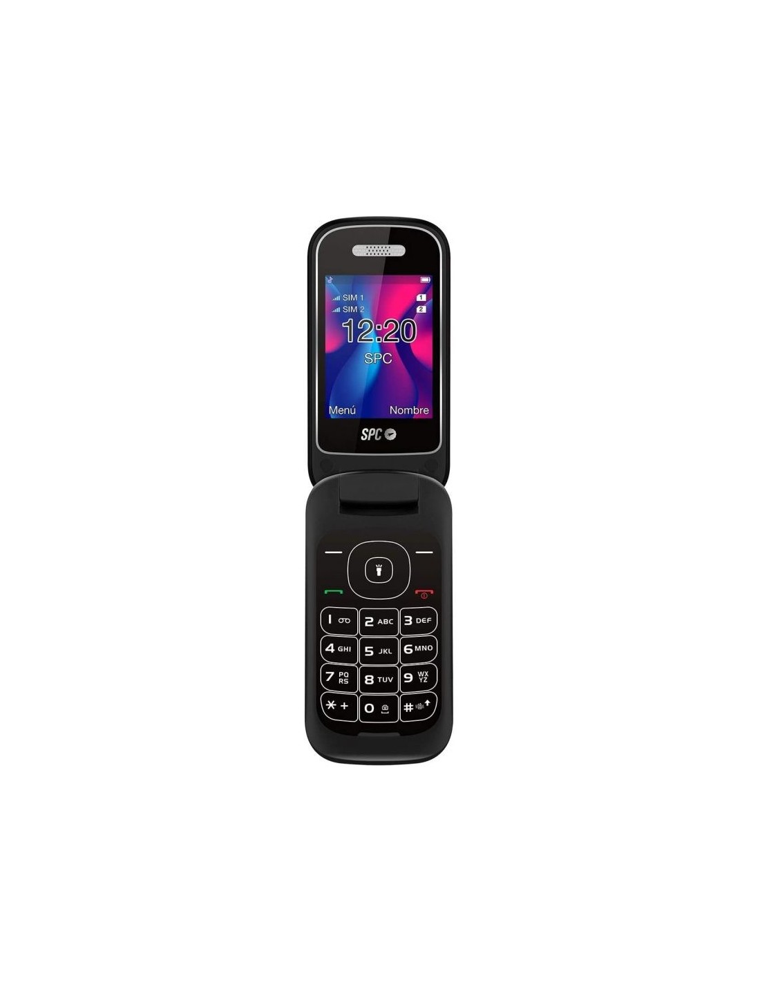 Teléfono Móvil SPC Velvet/ Negro