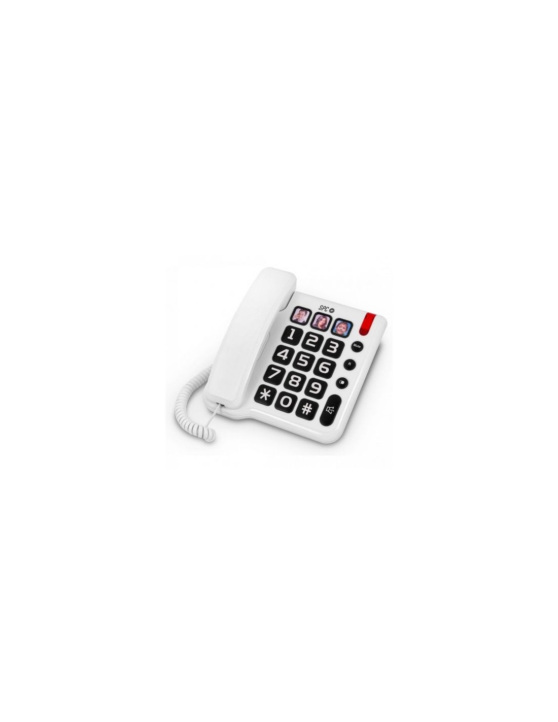 Teléfono SPC Comfort Numbers 3294 Blanco