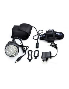 Foco Frontal Para Bici 12000 Lums LED CREE XM-L 9x T6