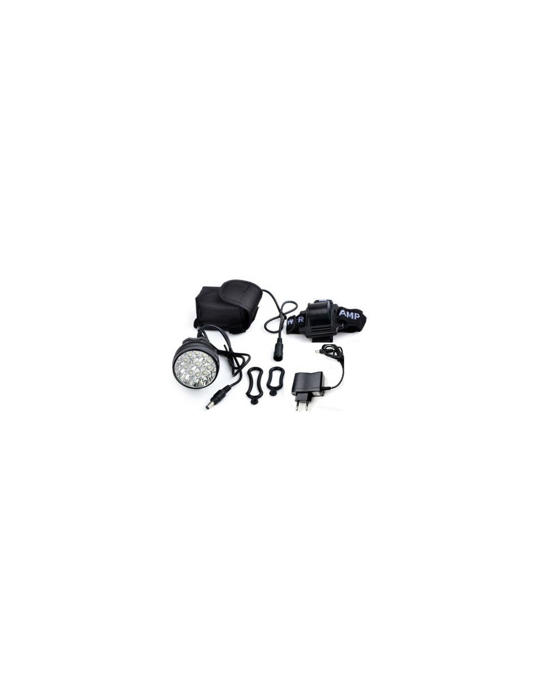 Foco Frontal Para Bici 12000 Lums LED CREE XM-L 9x T6