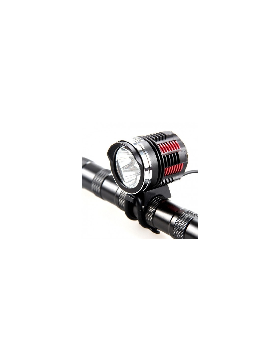 Foco Frontal Para Bici 6000 Lux 3 X T6 LED (P08)