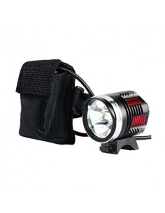 Foco Frontal Para Bici 6000 Lux 3 X T6 LED (P08) 2