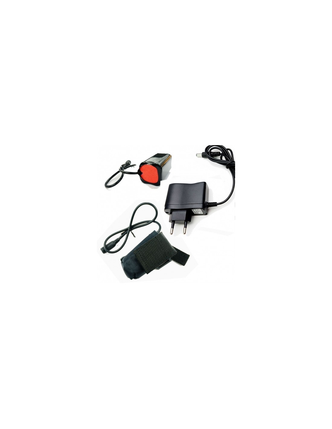 Pack Batería Recargable 8000mAh 8.4V 4x18650 Para La Luz Para Bicicleta Lámpara X2 O X3