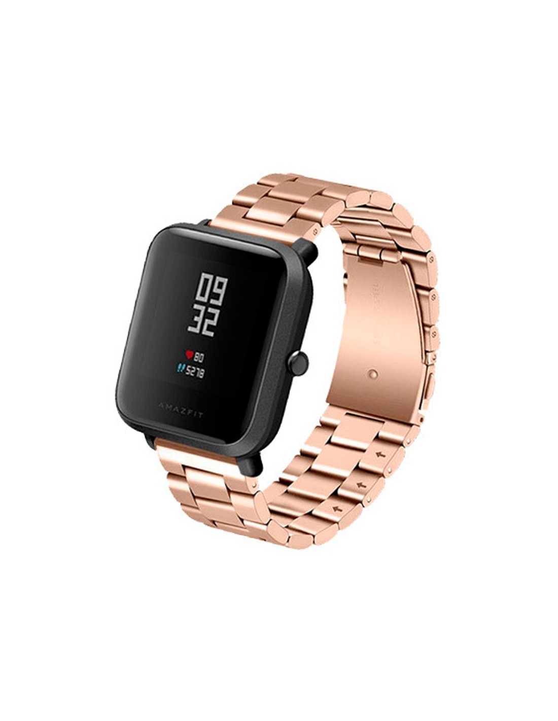 Recambio correa 20mm Xiaomi Amazfit GTS  Bip  Bip Lite  Bip S  GTR 42mm  Realme Watch  Ticwatch  Huawei  Samsung Metal Eslabones