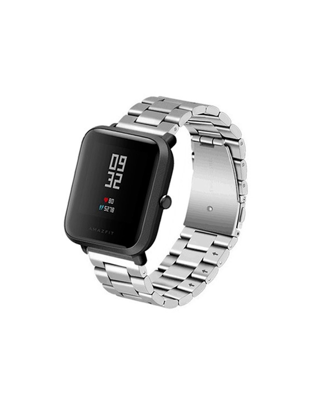 Recambio correa 20mm Xiaomi Amazfit GTS  Bip  Bip Lite  Bip S  GTR 42mm  Realme Watch  Ticwatch  Huawei  Samsung Metal Eslabones