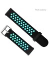 Recambio correa 20mm Xiaomi Amazfit GTS  Bip  Bip Lite  Bip S  GTR 42mm  Realme Watch  Ticwatch  Huawei  Samsung Silicona