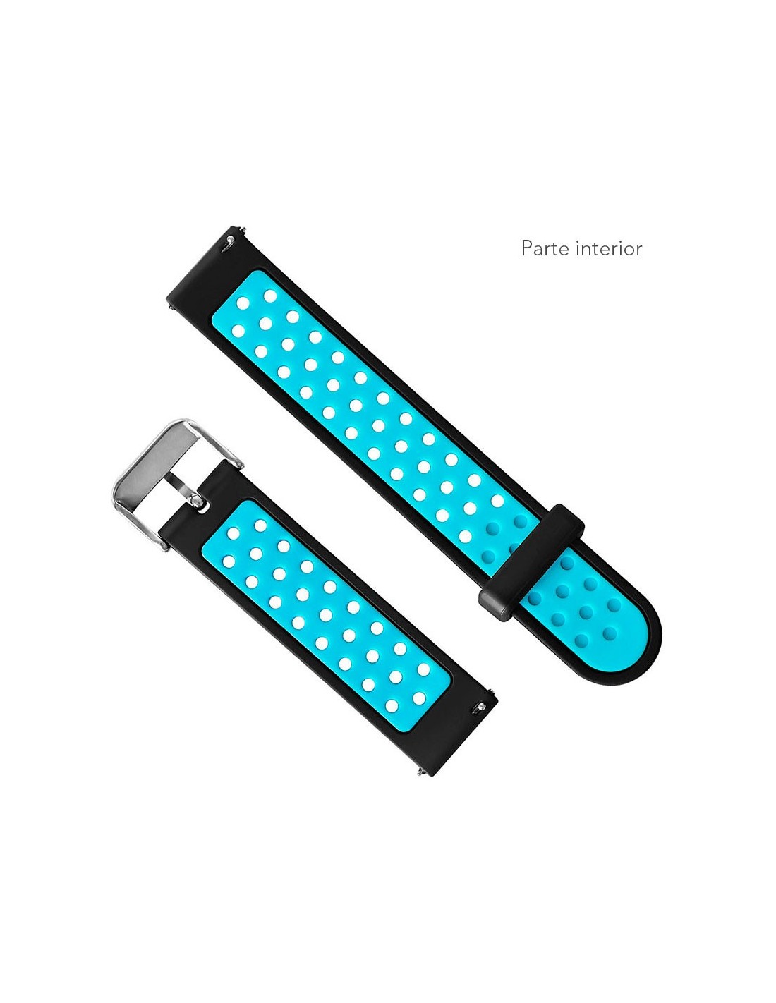 Recambio correa 20mm Xiaomi Amazfit GTS  Bip  Bip Lite  Bip S  GTR 42mm  Realme Watch  Ticwatch  Huawei  Samsung Silicona