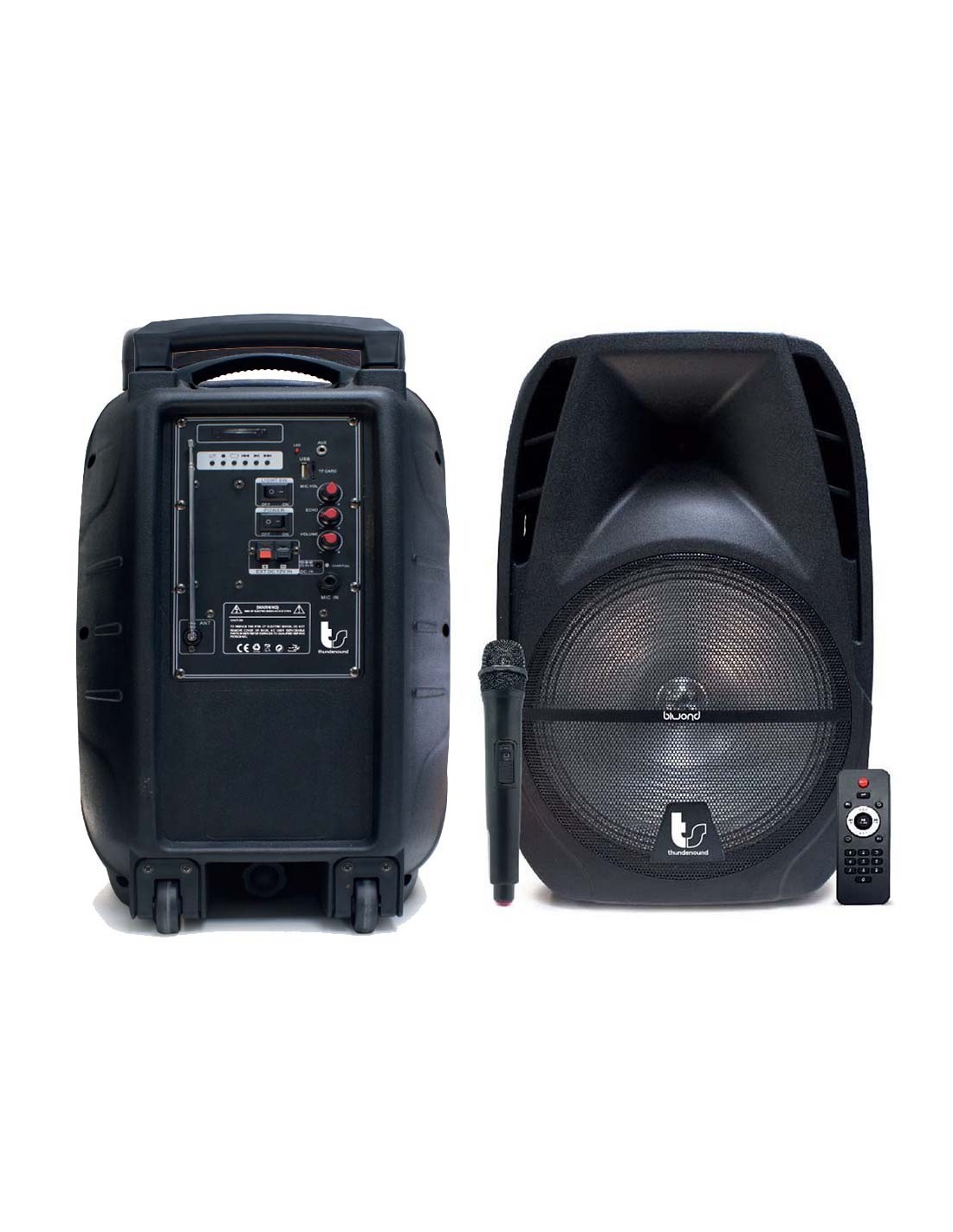 ALTAVOCES AUTOAMPLIFICADOS 400W TS12 THUNDERSOUND BIWOND
