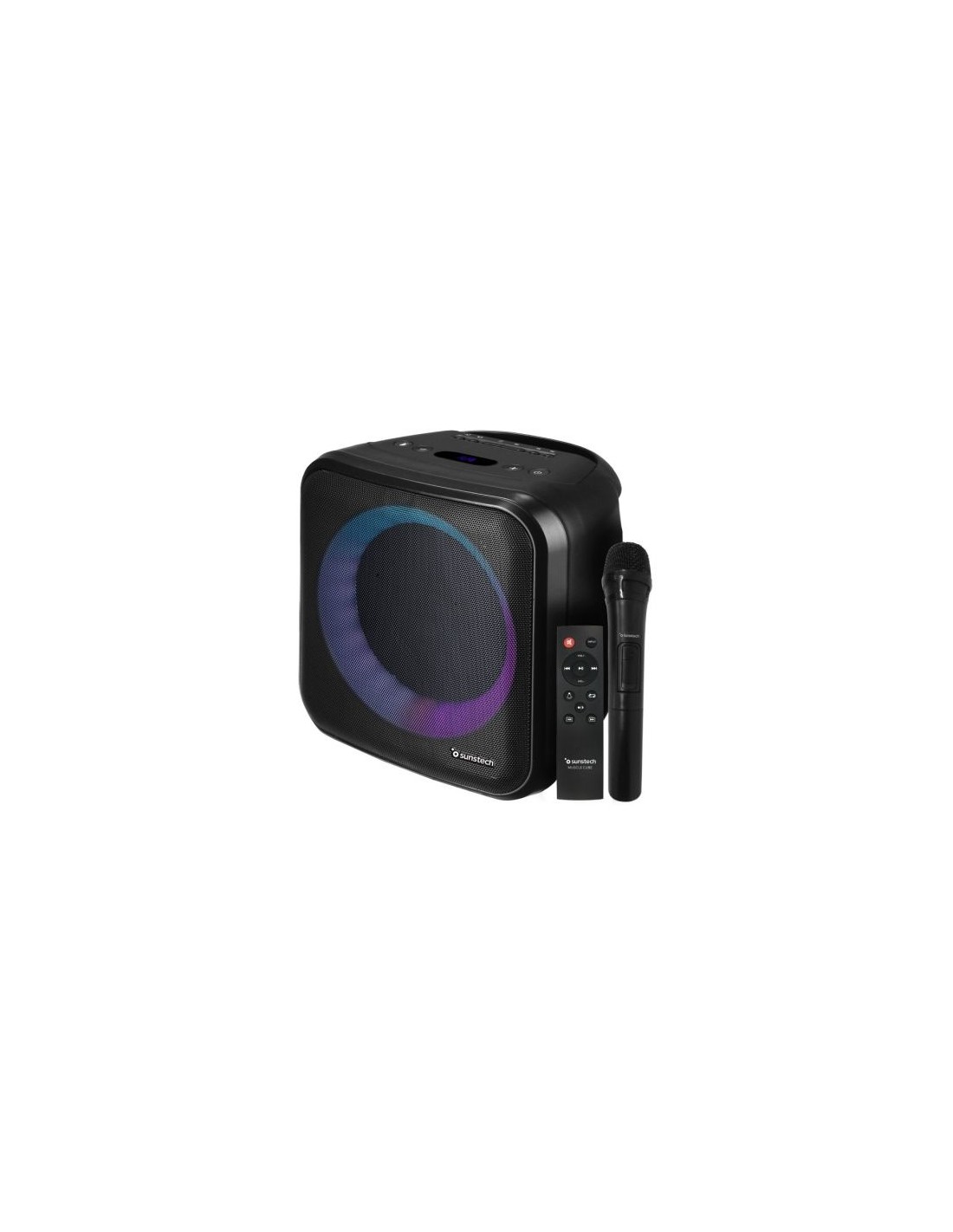 Altavoz con Bluetooth Sunstech Musclecube 20W 1.0