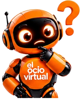 Robot de El Ocio Virtual pensando