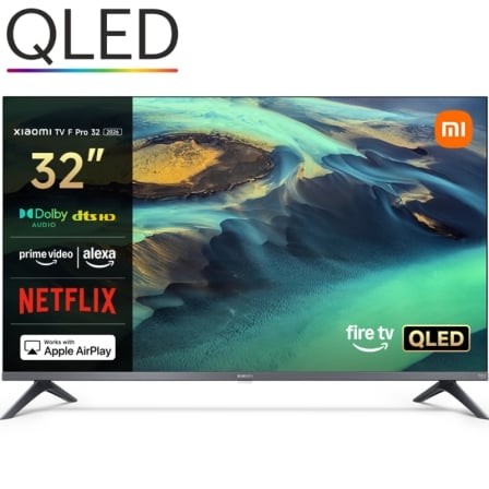 Televisor Xiaomi QLED TV F Pro 32 2026 32 pulgadas HD Smart TV WiFi