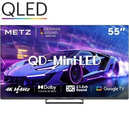 Televisor Metz QLED-MiniLED 55MNE8000Z 55 pulgadas Ultra HD 4K Smart TV WiFi