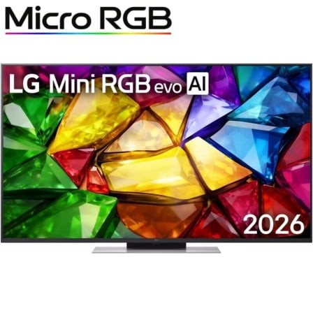 Televisor LG Micro RGB evo AI MRGB86 55MRGB86B6A 55 pulgadas Ultra HD 4K Smart TV WiFi