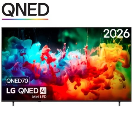 Televisor LG QNED evo AI QNED72 Mini LED 65QNED72B6B 65 pulgadas Ultra HD 4K Smart TV WiFi
