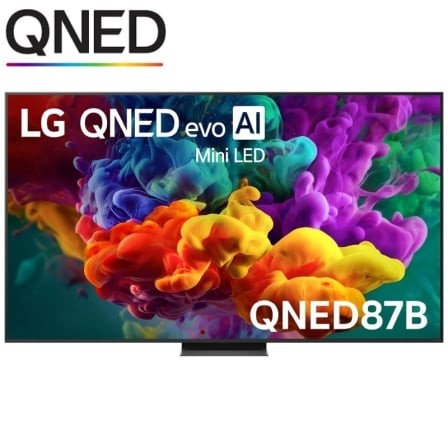 Televisor LG QNED evo AI QNED87 Mini LED 86QNED87B6A 86 pulgadas Ultra HD 4K Smart TV WiFi
