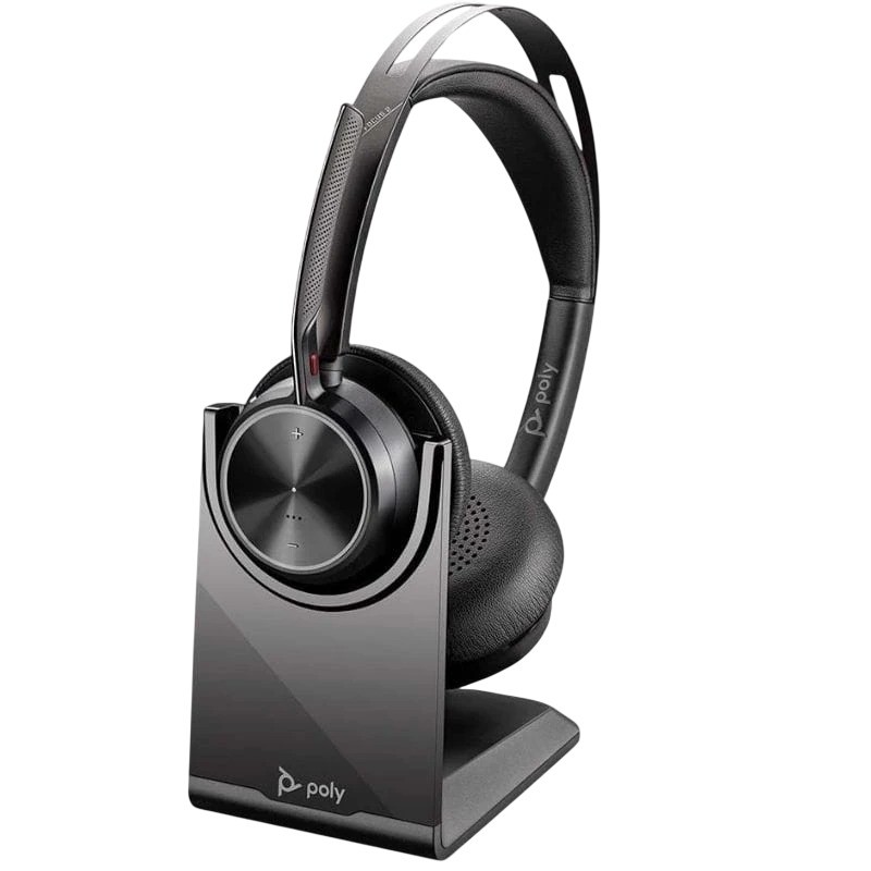 Poly Voyager Focus 2 USB-C con base de carga