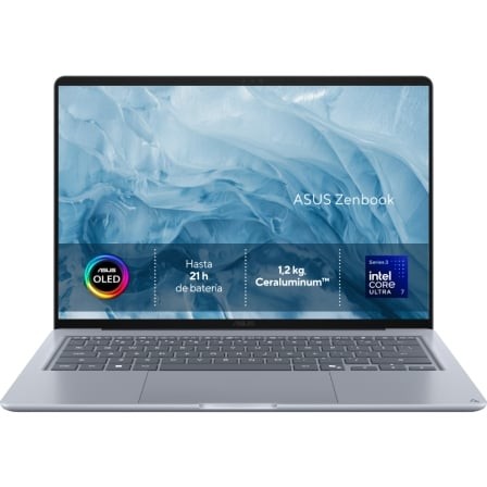 Portátil Asus ZenBook 14 OLED UX3480AA-U1537 Intel Core Ultra 7-355 16GB/512GB SSD 14 pulgadas Sin Sistema Operativo