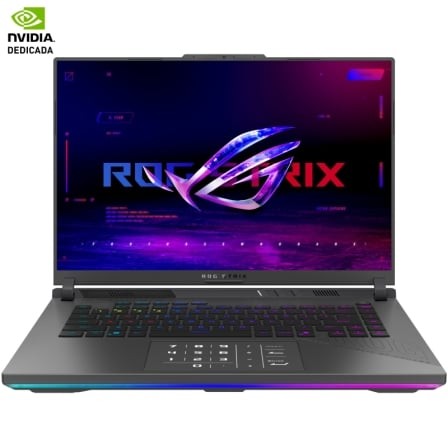 Portátil Gaming Asus ROG Strix G16 G614FR-TS365 Ryzen 9 9955HX 16GB/1TB SSD GeForce RTX 5070 Ti 16 pulgadas Sin Sistema Operativo