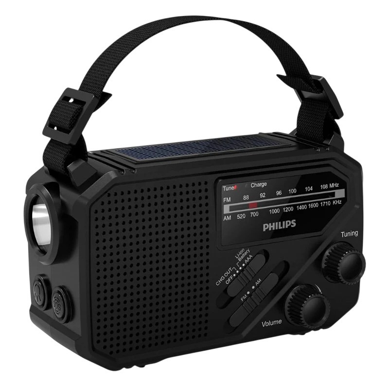 Philips TAR1609/00 Analógica con Linterna FM Radio portátil