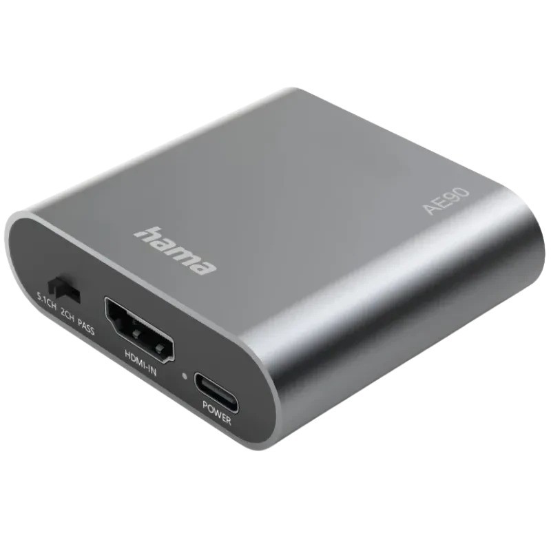 Hama AE-90 - Extractor/Divisor de audio HDMI 4K