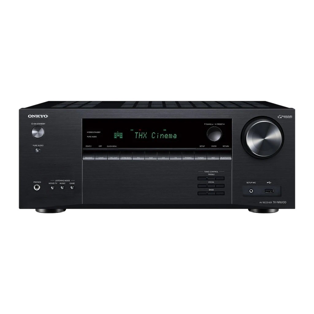 Onkyo TX-NR6100 Dolby Atmos DTS:X Bluetooth WiFi AirPlay Receptor AV
