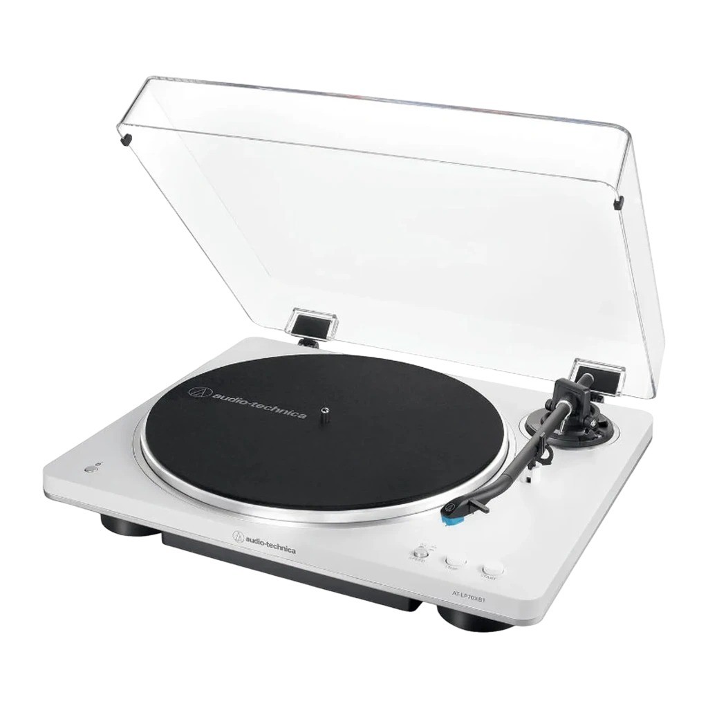 Audio-Technica AT-LP70XBTWS Bluetooth Automático tracción por correa 33/45 rpm preamplificador Tocadiscos