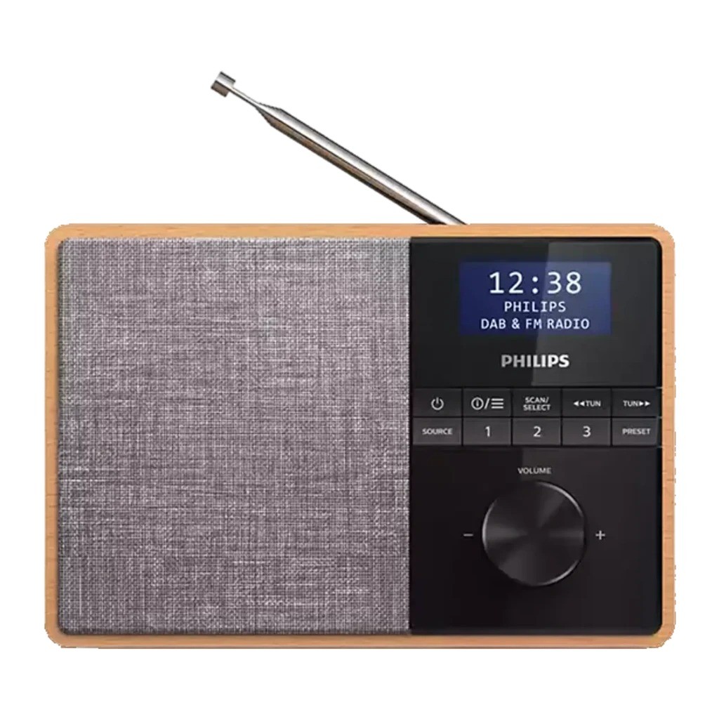 Philips TAR5505/10 DAB, DAB+, FM Red eléctrica/Pilas Bluetooth Radio