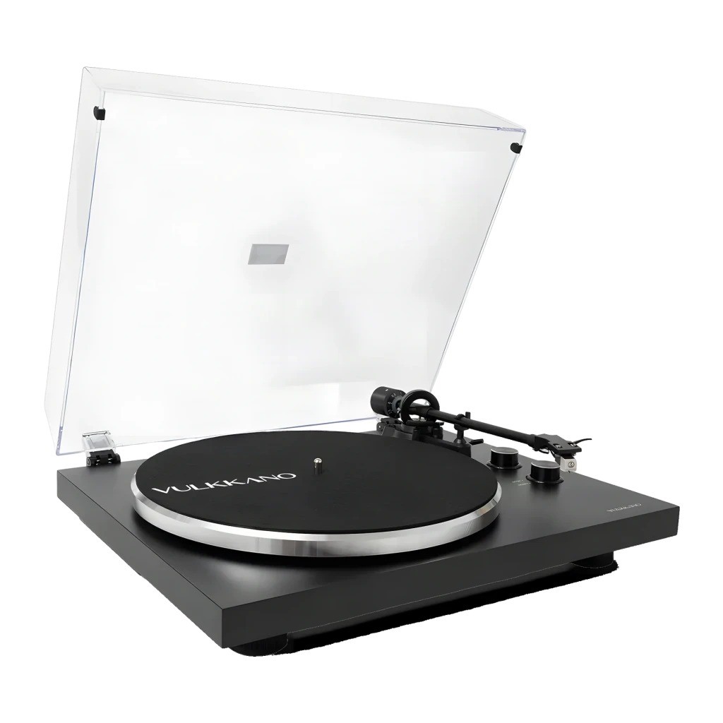 Vulkkano TD10 tracción por correa 33/45 rpm Bluetooth preamplificador Tocadiscos