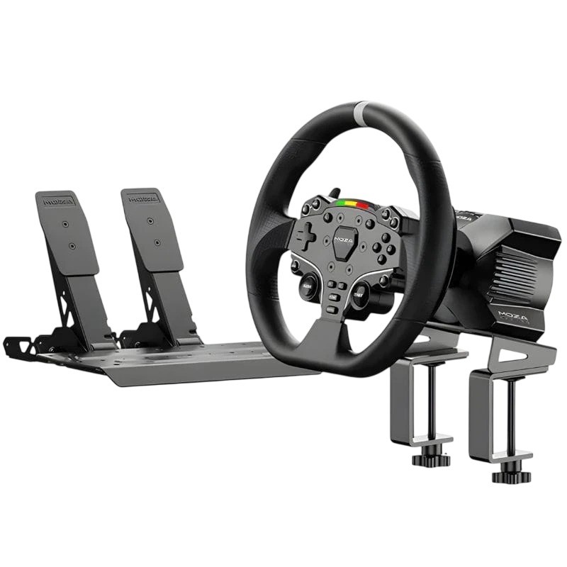 Volante + Pedales Moza Racing R3 para PC Direct Drive 3,9Nm sensores magnéticos
