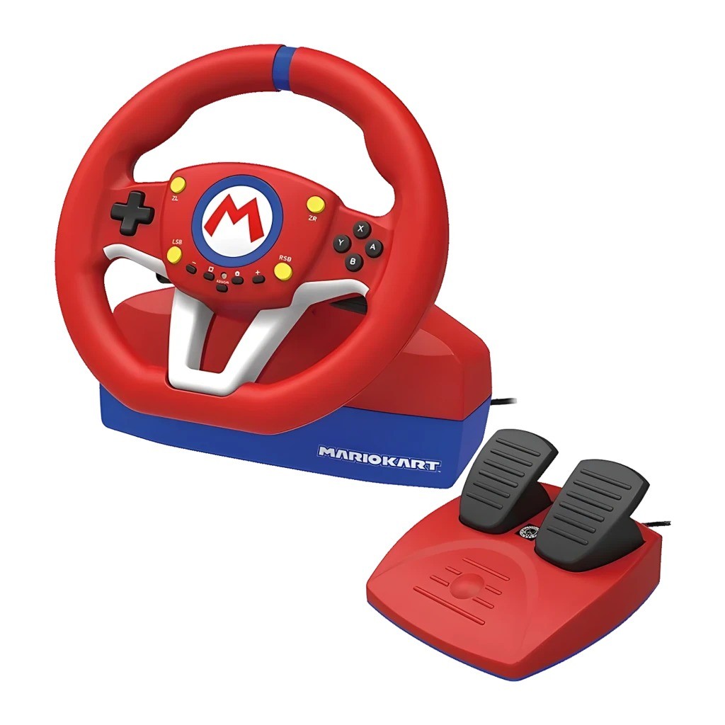 Volante Hori Mario Kart Racing Wheel Pro Mini Nintendo Switch levas de cambio