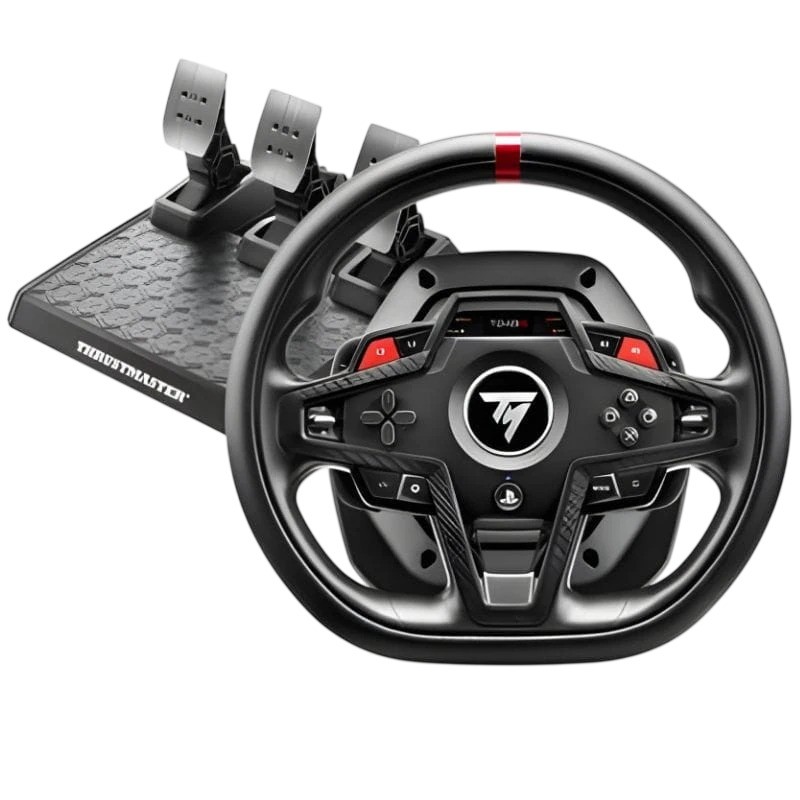 Thrustmaster T248R para PS4/ PS5/ PC 3,1Nm 3 pedales 25 botones sensores magnéticos Volante de simulación