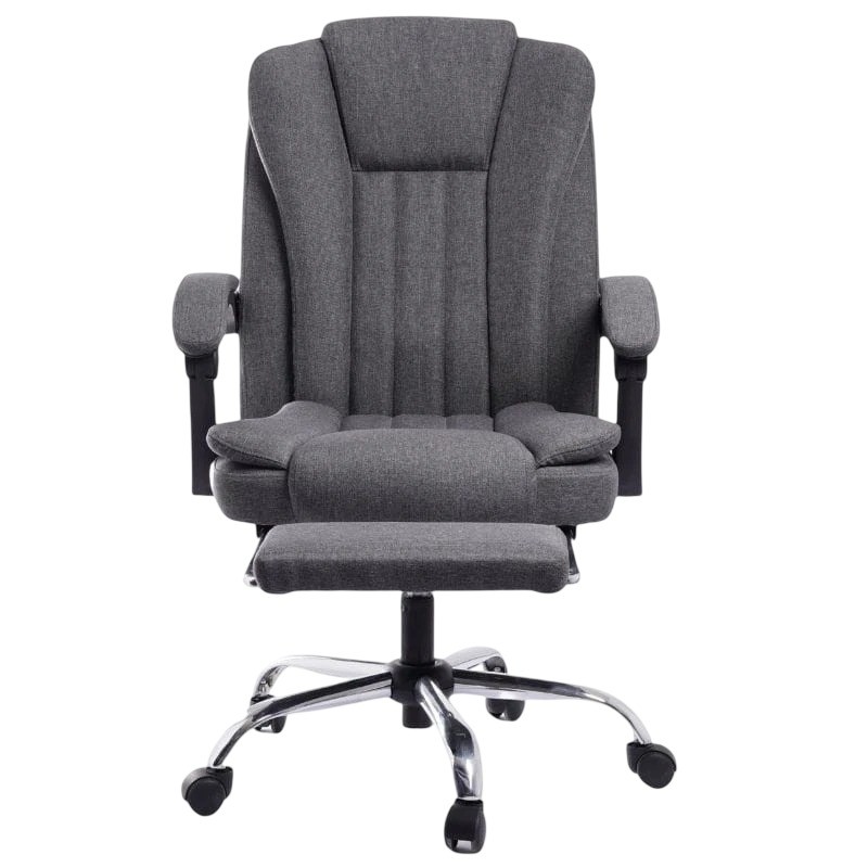 Powerbasic Aveiro 110kg reposacabezas reposapiés Silla de oficina