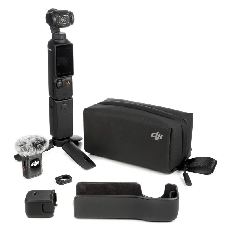 DJI Osmo Pocket 3 Creator Combo 4K 120fps Cámara de vlogging + Pack de Accesorios