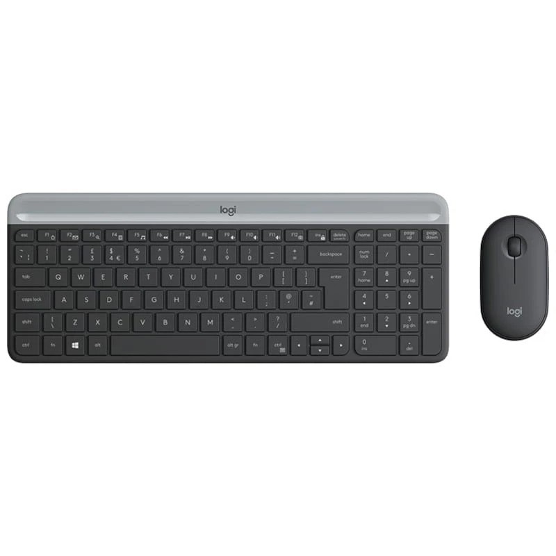 Teclado + ratón inalámbricos Logitech MK470 Grafito 2.4GHz