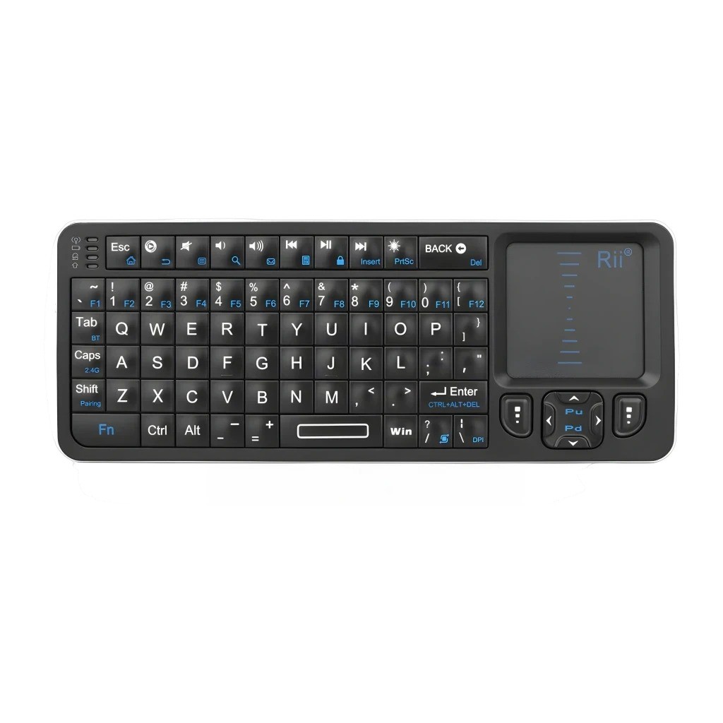 Teclado Rii K06 Mini Inalámbrico RGB Mini con Touchpad