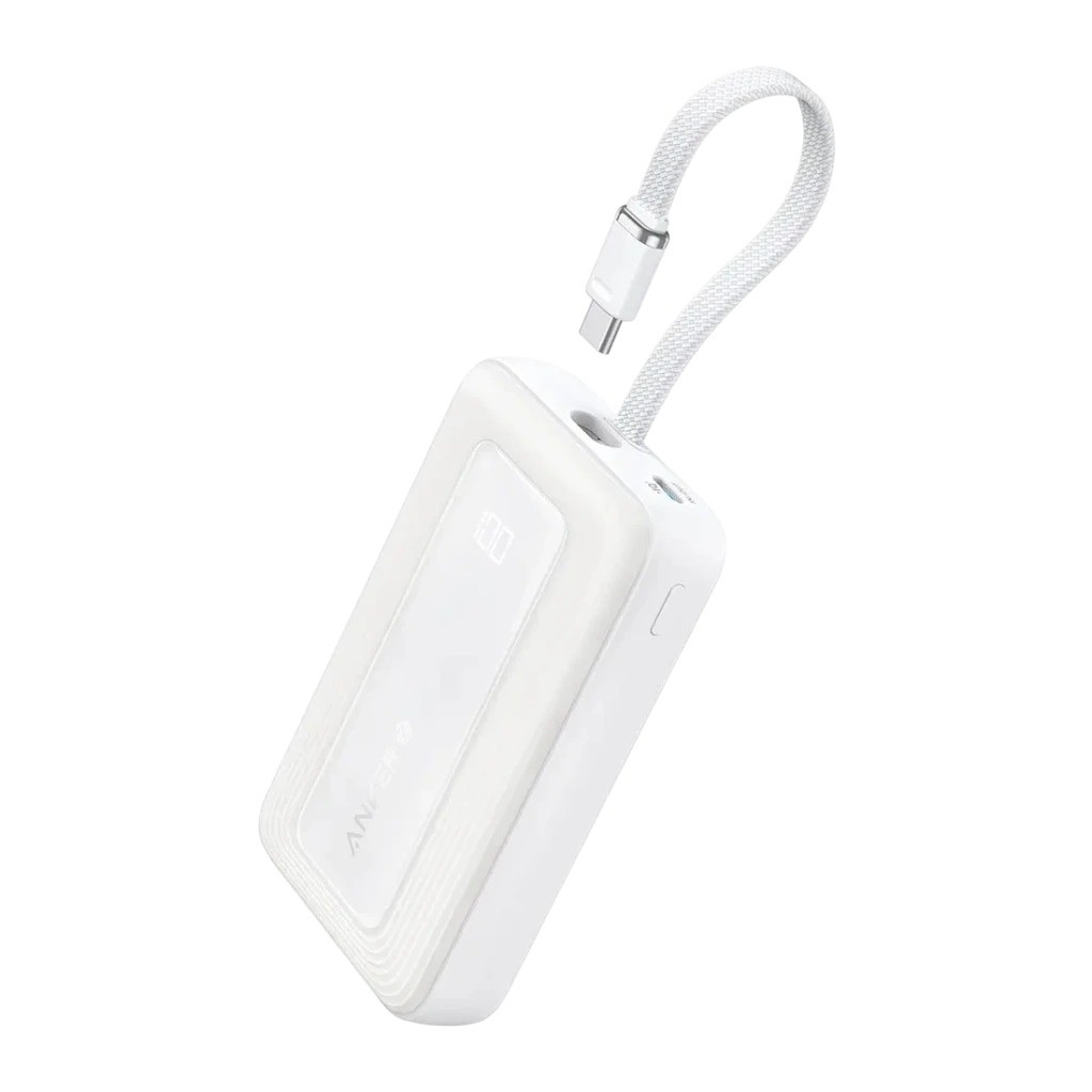 Power Bank Anker Zolo Blanco 10000mAh 30W MagSafe USB-C