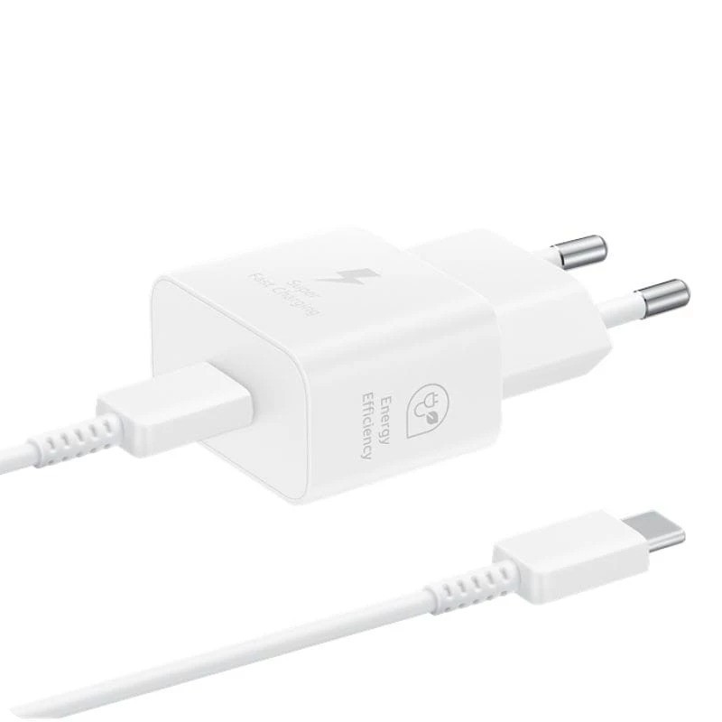 Cargador Samsung EP-T2510XWEGEU 25W - Blanco