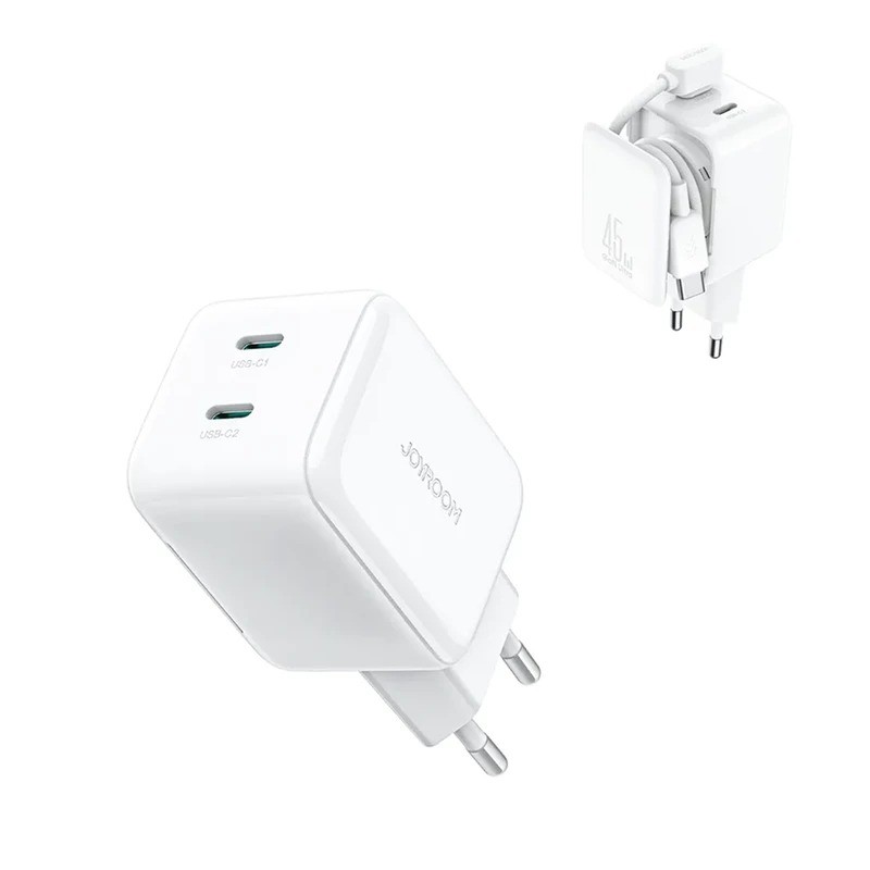 Cargador Joyroom 20W con Doble Puerto Tipo C