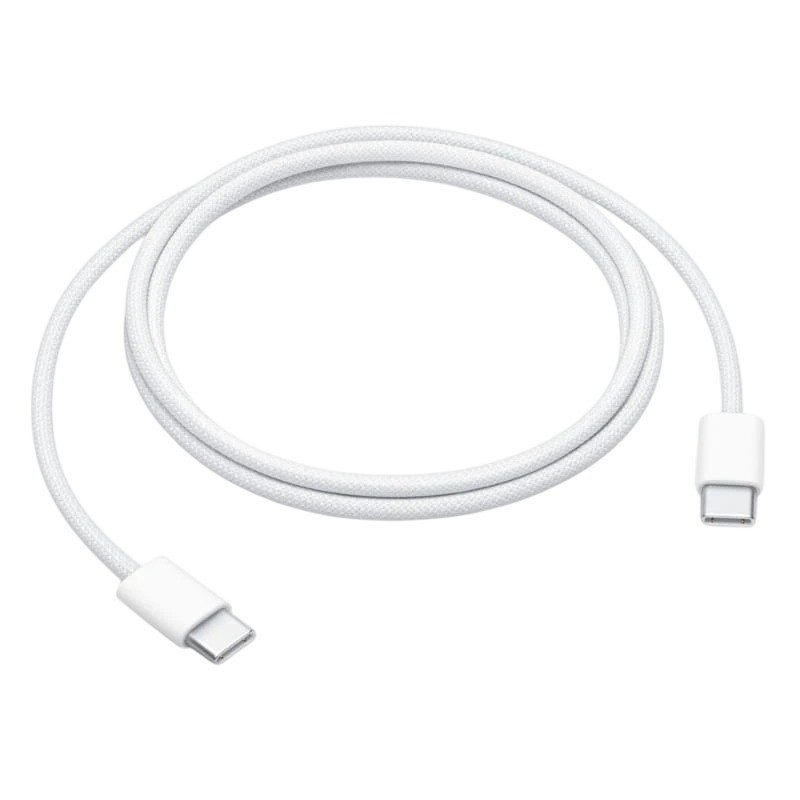 Cable de carga Apple Original USB-C de 60 W 1M USB 3.2 Gen 1 Blanco
